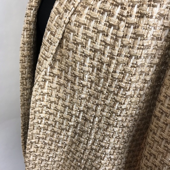 TALBOTS Tweed Woman’s Blazer Career Jacket Size 4 - Picture 4 of 8